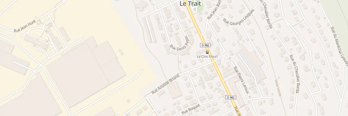 Plan du 110 Rue Denis Papin au Trait