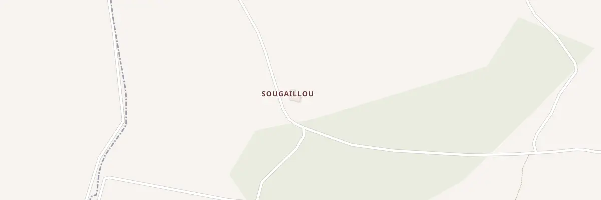 Plan du 66 Sougaillou à Frespech