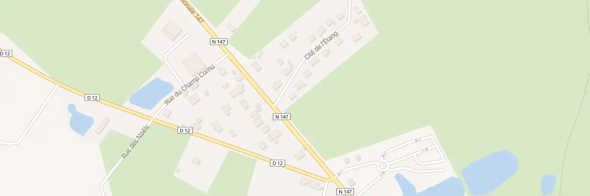 Plan du 2 Cité de l’Etang à Moulismes