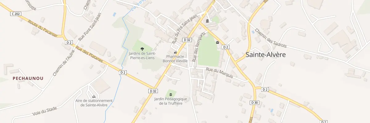 Plan du 6 Av Michel Montaigne à Val de Louyre et Caudeau