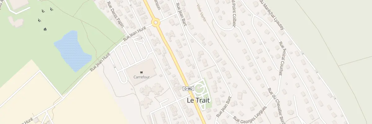 Plan du 250 Rue Raymond Brétéché au Trait