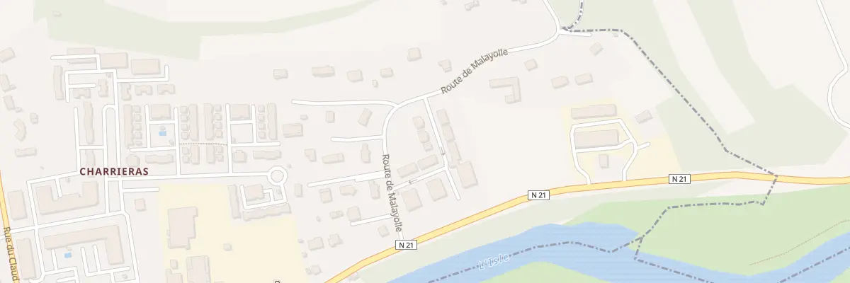 Plan du 8 Rue Joséphine Baker à Trélissac