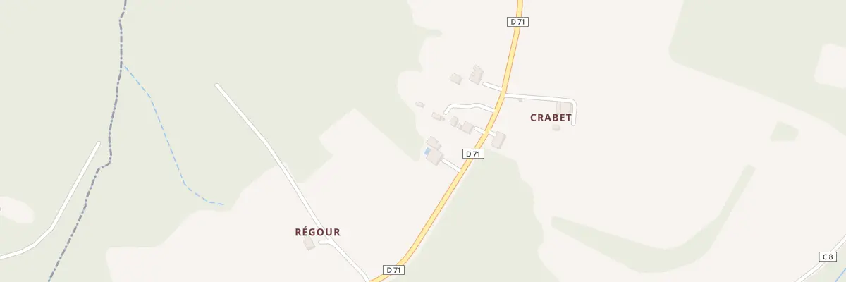 Plan du 2352 Rte du Vignoble à Donzac
