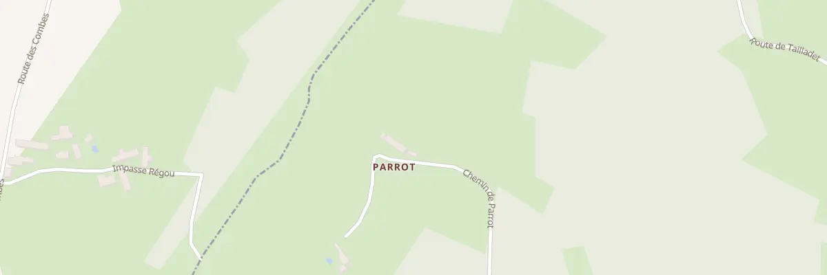 Plan du 16 Parrot à Sainte-Croix