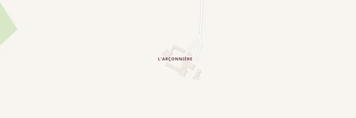 Plan du 1 L’Arconniere à Saint-Cyr-la-Rosière