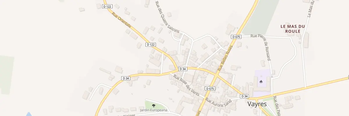 Plan du 5004 Rue Orientale à Vayres