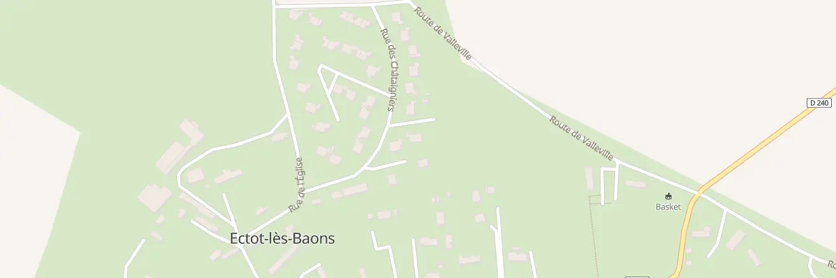 Plan du 31 Rue des Chataigniers à Ectot-lès-Baons