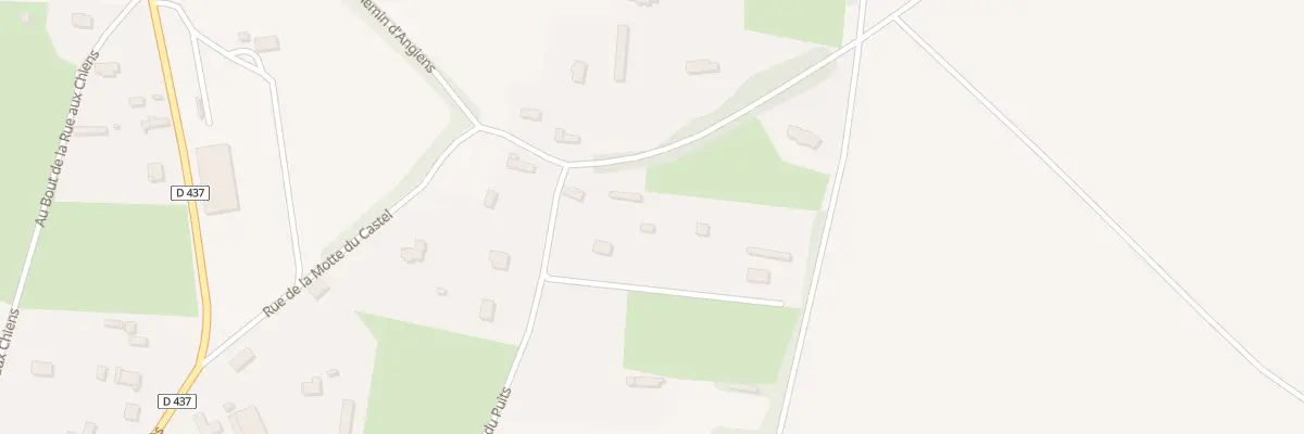 Plan du 1 Rue du Puits à Houdetot