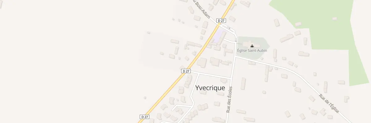 Plan du 1611 Rte d’Yvetot à Yvecrique