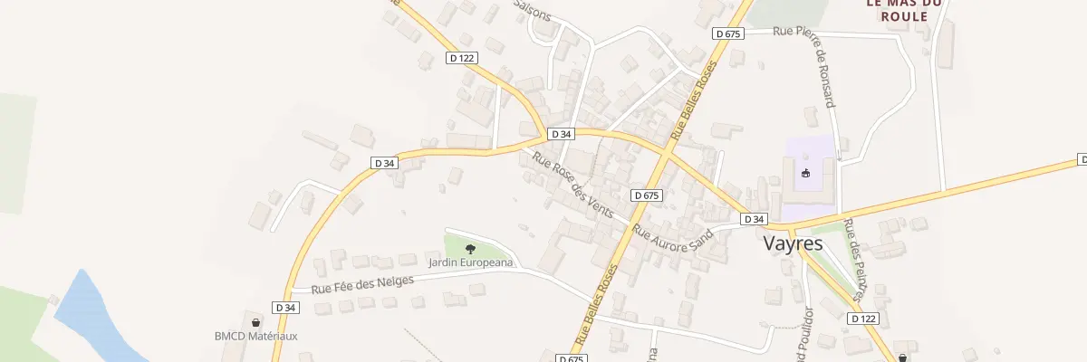 Plan du 5003 Rue Rose des Vents à Vayres
