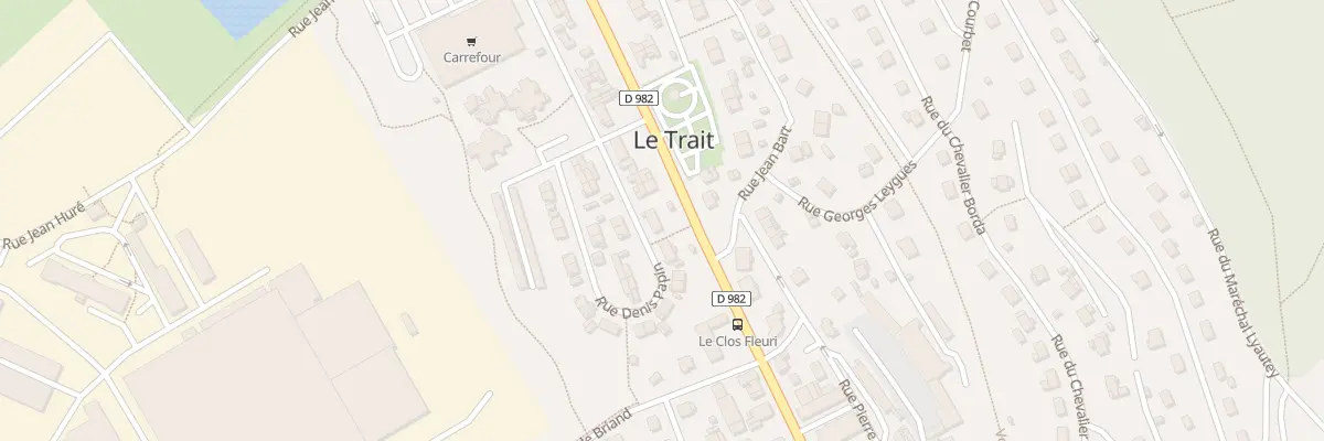 Plan du 194 Rue Denis Papin au Trait