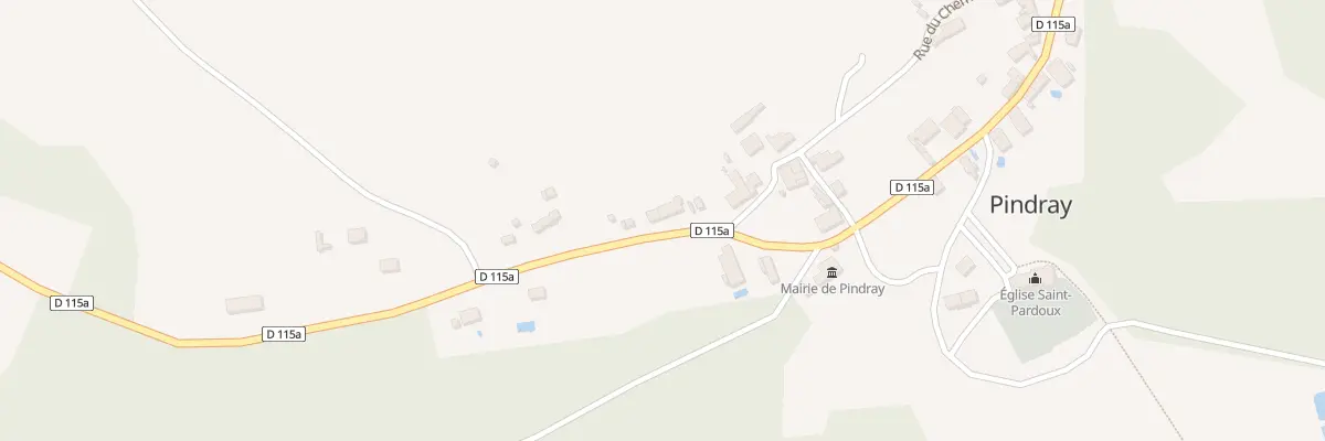 Plan du 4 Rue du Poirier Cure à Pindray