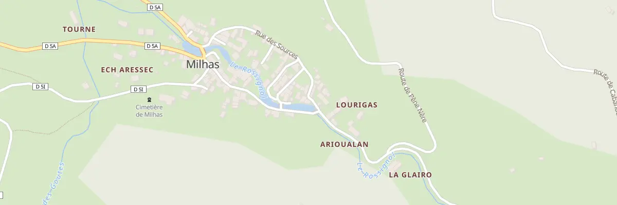 Plan du 5 Pl de l’Epicerie à Milhas