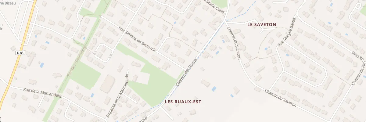 Plan du 2 Rue Simone De Beauvoir à Véretz