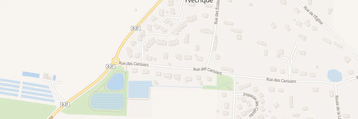Plan du 167 Rue des Cerisiers à Yvecrique