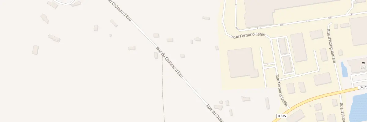 Plan du 684 Rue du Château d’Eau à Bourg-Achard
