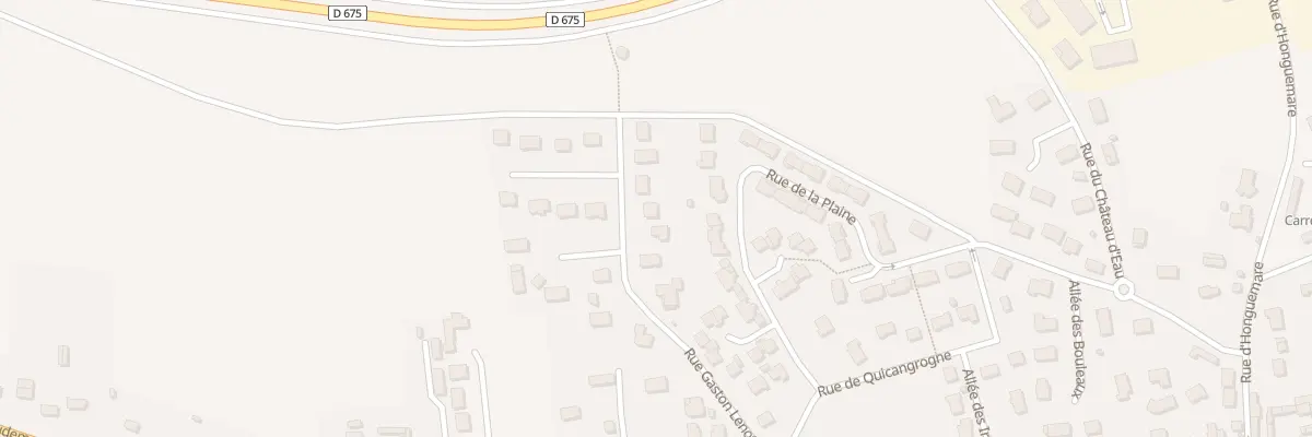 Plan du 220 Rue Gaston Lenôtre à Bourg-Achard