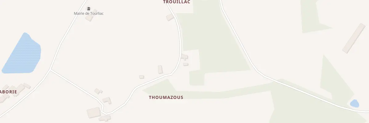 Plan du 28A Foun de Trouillac à Tourliac