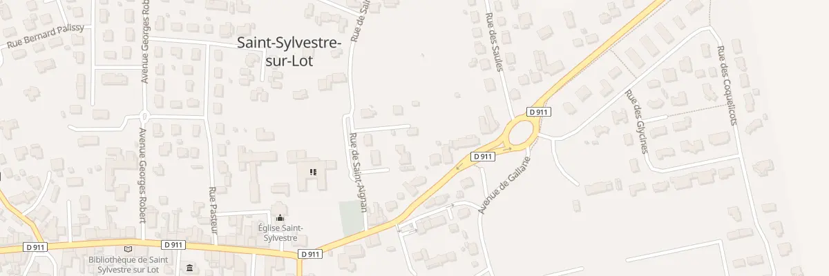 Plan du 2 Rue des Jardins à Saint-Sylvestre-sur-Lot