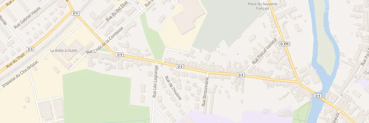 Plan du 64 Rue Bretonnerie à Nogent-le-Rotrou