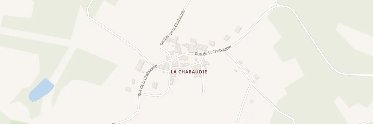 Plan du 6 All de la Chabaudie à Rochechouart