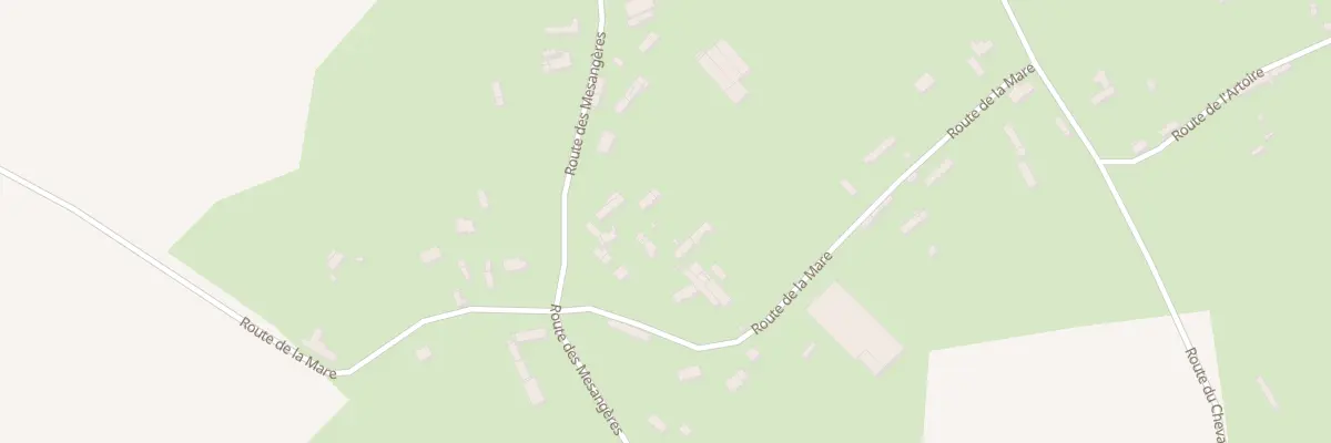 Plan du 7 Rte des Mesangeres à Bourth