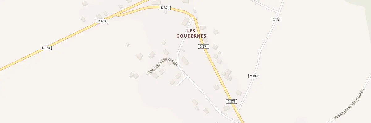 Plan du 6 Prom de Villegoureix à Chassenon