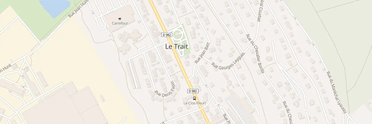 Plan du 102 Rue Raymond Brétéché au Trait