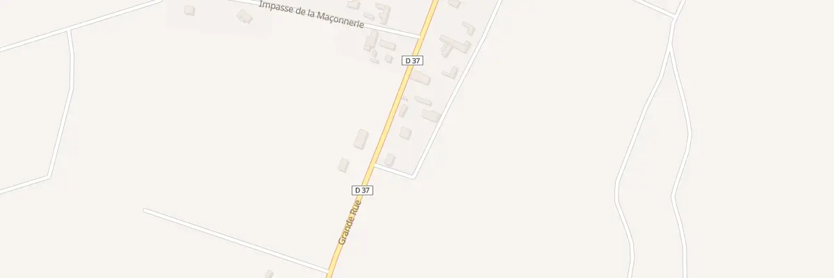 Plan du 37B Gr Grande Rue au Fidelaire