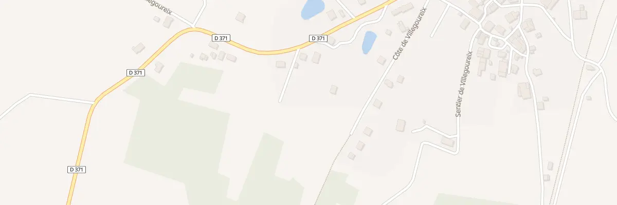 Plan du 4 Cote de Villegoureix à Chassenon