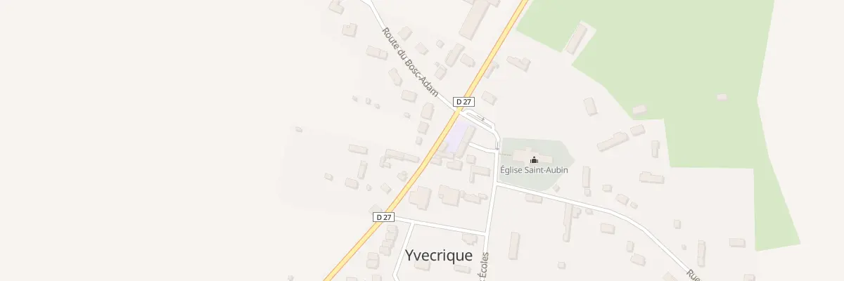 Plan du 1673 Rte d’Yvetot à Yvecrique