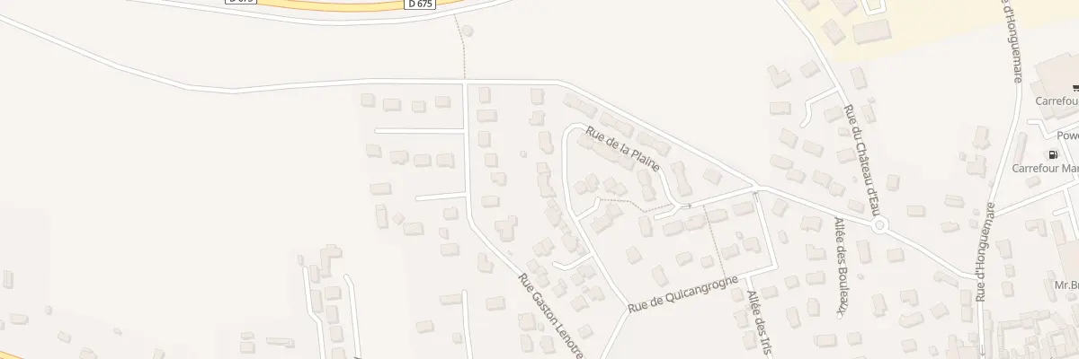 Plan du 115 Rue de la Plaine à Bourg-Achard