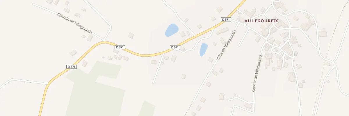 Plan du 35 Rte de Villegoureix à Chassenon