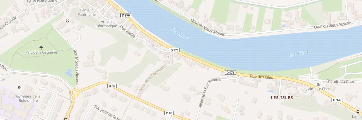 Plan du 33 Quai Henri Iv à Véretz