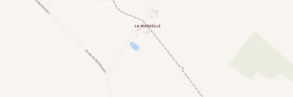 Plan du 54 La Mardelle aux Hayes