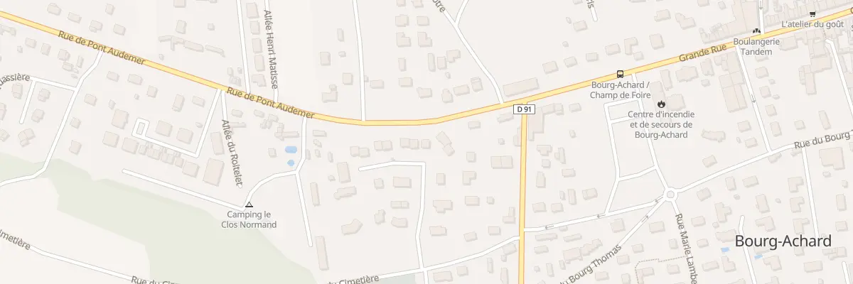 Plan du 128 Res Jean Gabin à Bourg-Achard