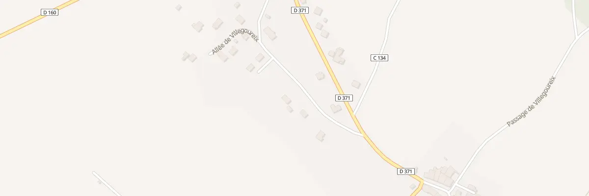 Plan du 5 Prom de Villegoureix à Chassenon
