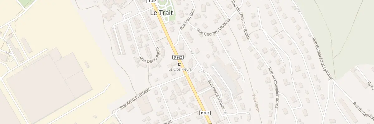 Plan du 2 Rue Raymond Brétéché au Trait
