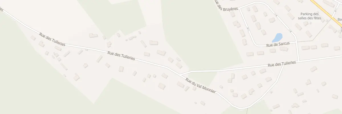 Plan du 22 Rue des Tuileries à Barc