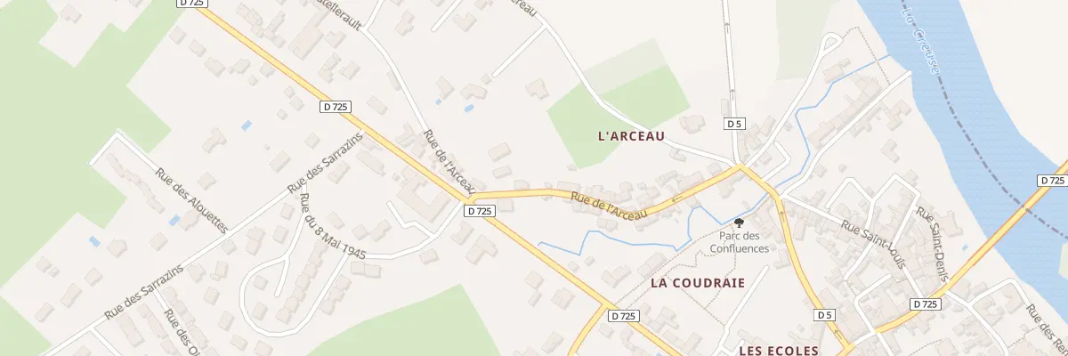 Plan du 34 Rue de l’Arceau à La Roche-Posay