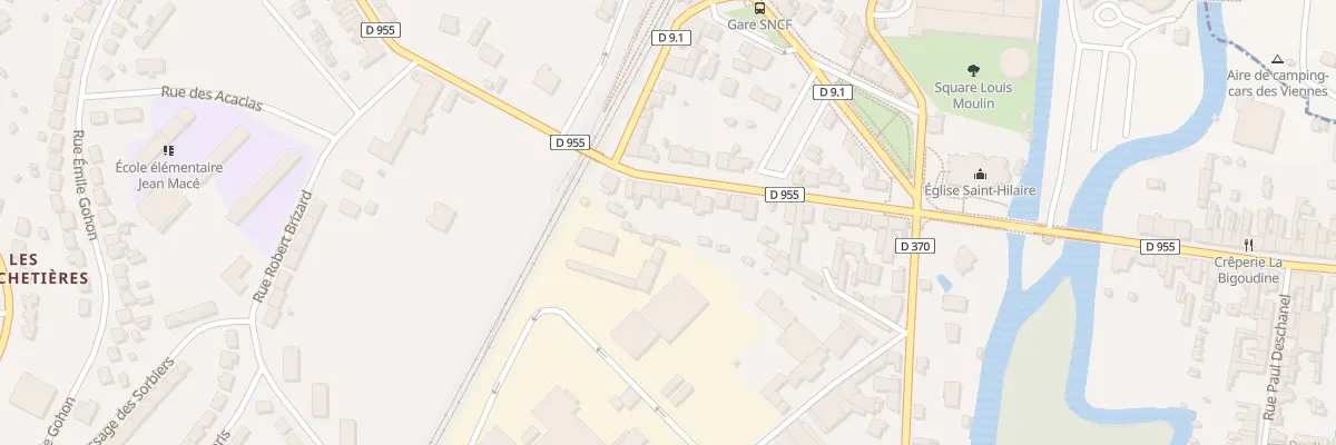 Plan du 21 Av du Marechal Foch à Nogent-le-Rotrou