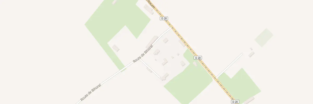 Plan du 1670 Rte de Bihorel à Yvecrique