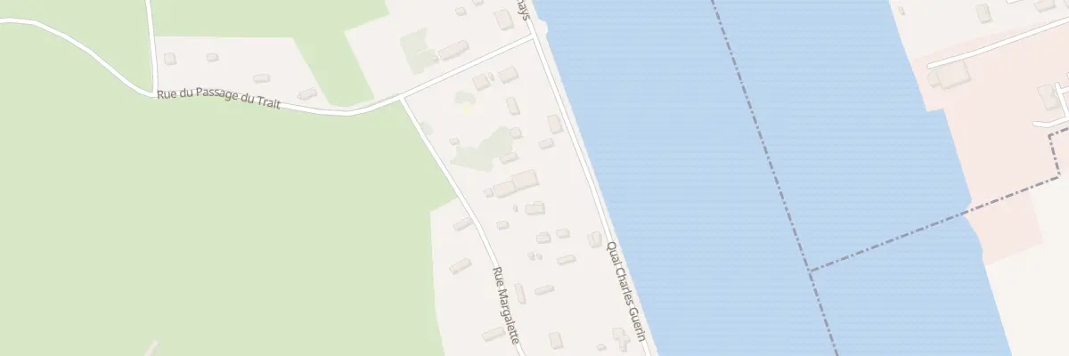 Plan du 1271 Quai Charles Guerin à Heurteauville