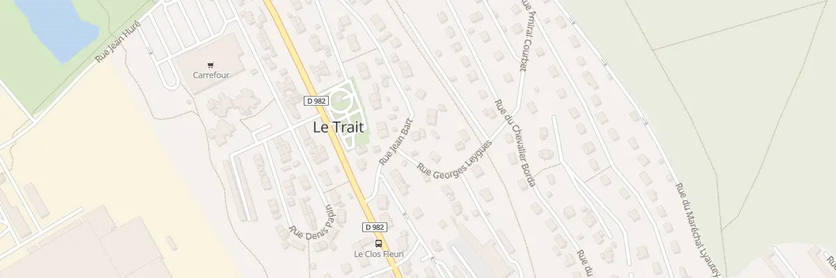 Plan du 96 Rue Jean Bart au Trait