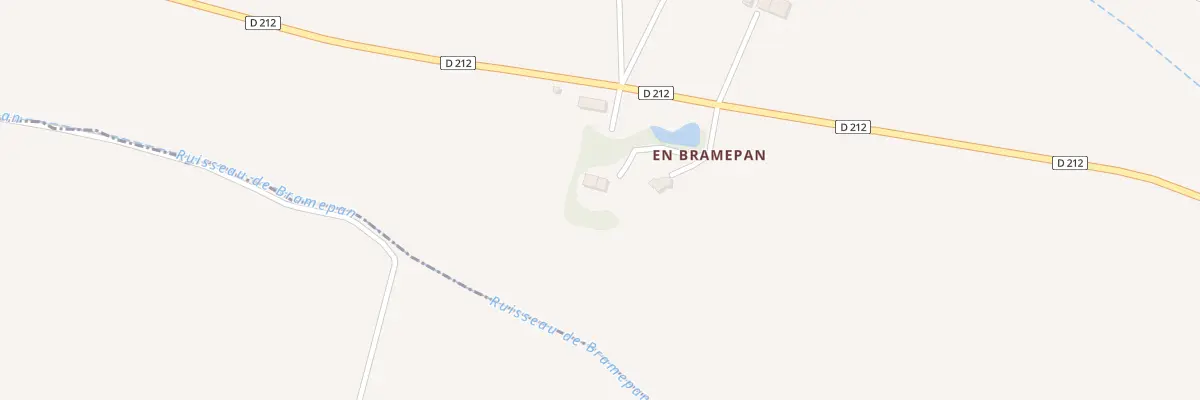 Plan du 5030 A Bramepan à Mansempuy