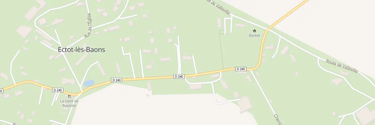 Plan du 31 Rue de la Croix des Baons à Ectot-lès-Baons