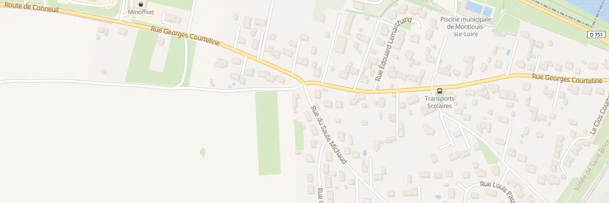 Plan du 4 Rue du Saule Michaud à Montlouis-sur-Loire