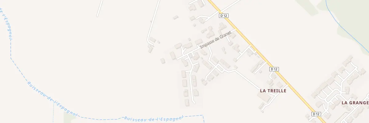 Plan du 16 Imp de Granet à Donzac
