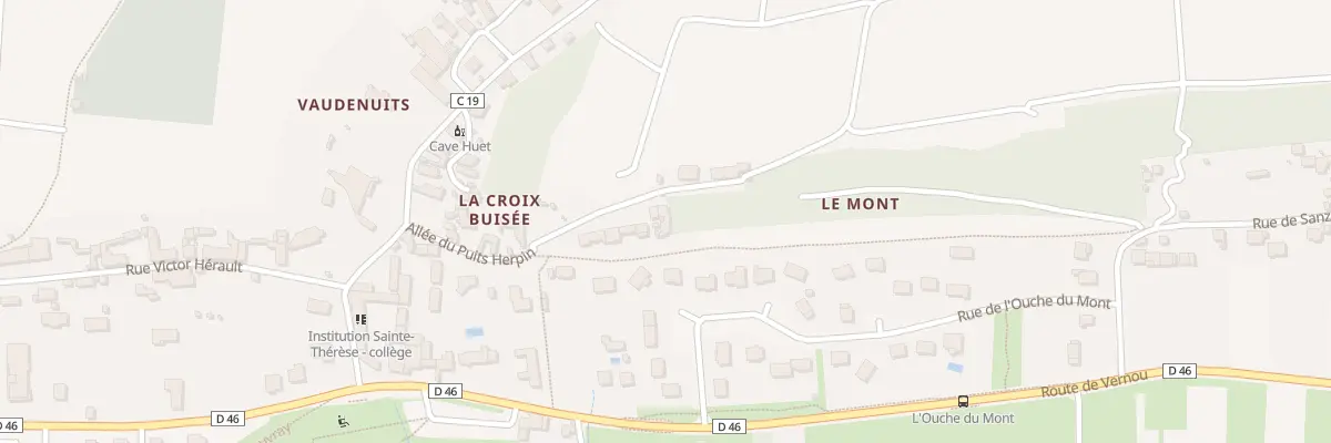 Plan du 7 All du Puits Herpin à Vouvray