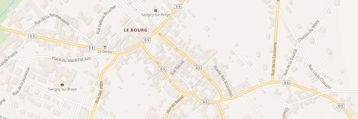 Plan du 9 Rue Neuve à Savigny-sur-Braye